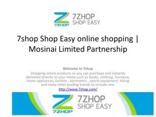 7shop Shop Easy online shopping