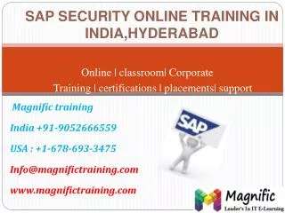 sap security online training in india,hyderabad