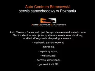 Auto Centrum Baranowski