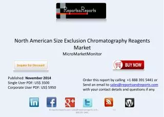 Overview of North American Size Exclusion Chromatography