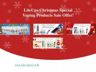 The Biggest Vaping Products' Sale Offer In UK