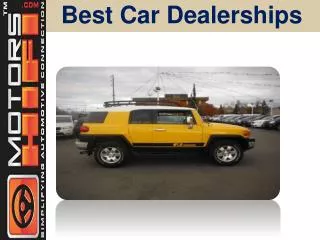 Best Car Dealerships