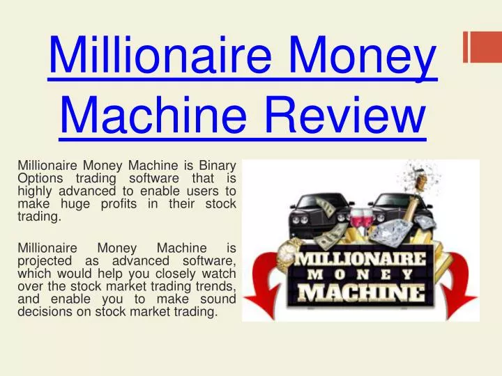 millionaire money machine review