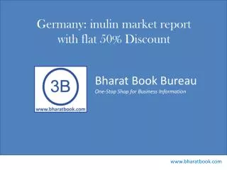 Germany inulin market report with flat 50% Discount