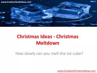 Christmas Ideas - Christmas Meltdown