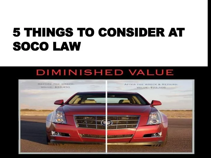5 things to consider at soco law