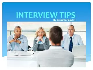 Interview Tips That Will Actually Help You Get a Job