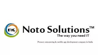 Noto Solutions- Pioneer outsourcing & mobile app development