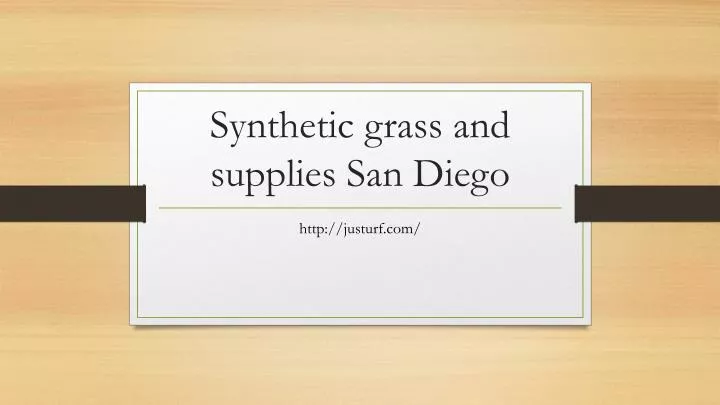 synthetic grass and supplies san diego