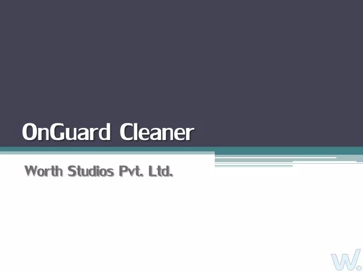 onguard cleaner
