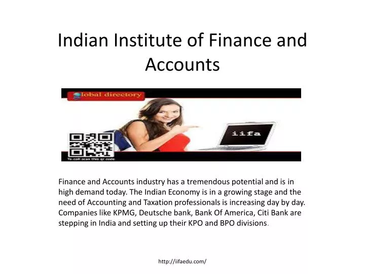 indian institute of finance and accounts