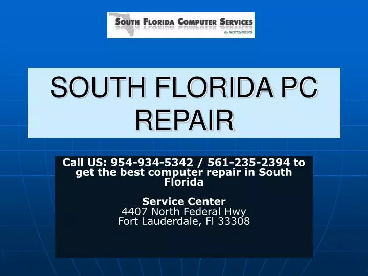south florida pc repair