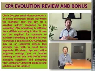 cpa evolution reviews