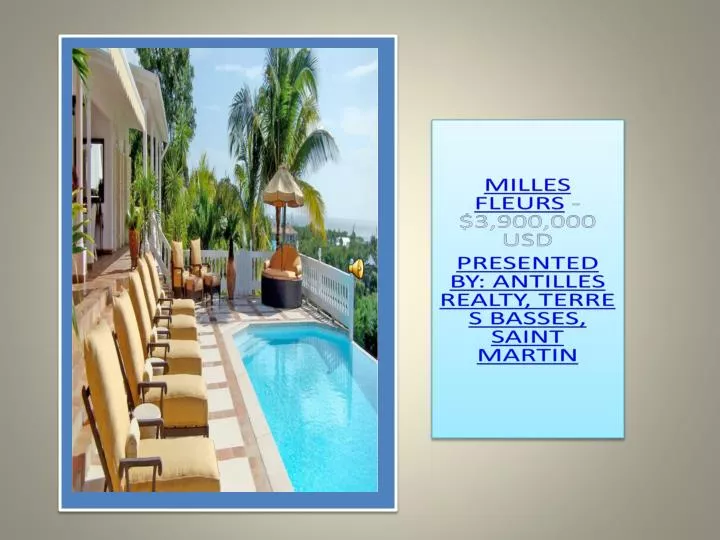 milles fleurs 3 900 000 usd presented by antilles realty terres basses saint martin