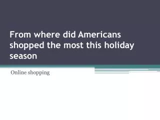 top stores in America