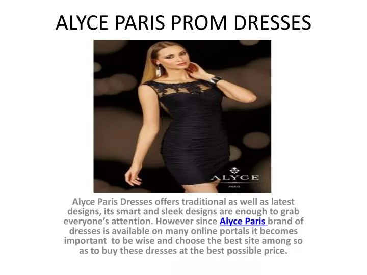 alyce paris prom dresses