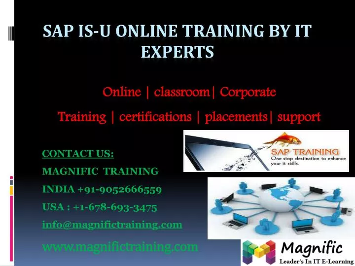 sap is u online training by it experts