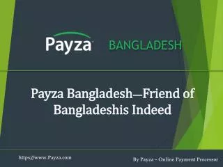 Payza and Internet Payments in Bangladesh
