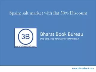 Spain: salt market with flat 50% Discount