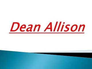Dean Allison