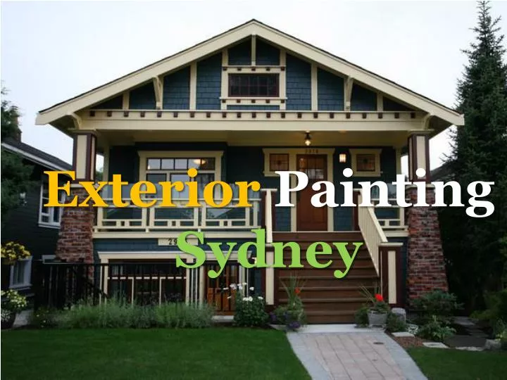 exterior painting sydney
