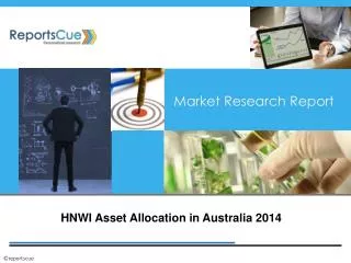 HNWI Asset Allocation in Australia 2014
