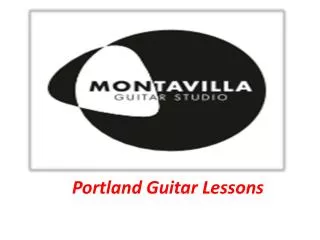 Portland Guitar Lessons - Montavillaguitarstudio.com
