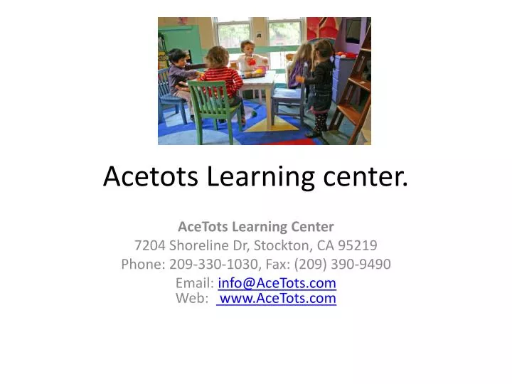 acetots learning center