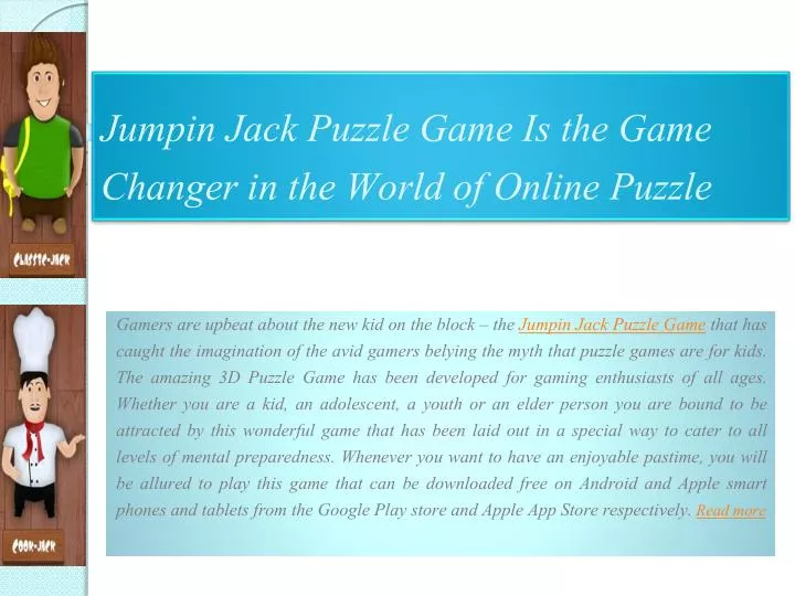 jumpin jack puzzle game is the game changer in the world of online puzzle