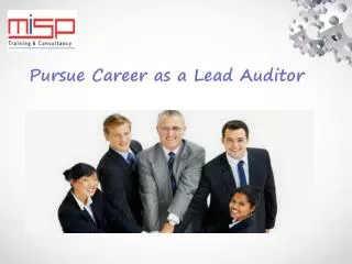 Pursue Career as a Lead Auditor