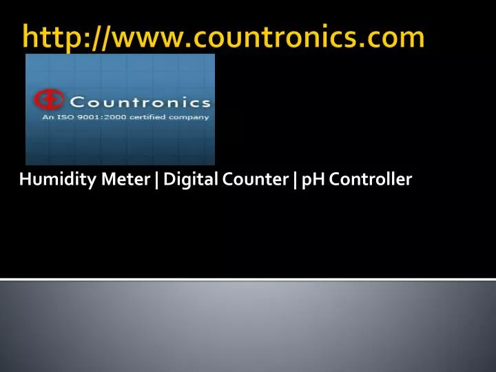 humidity meter digital counter ph controller