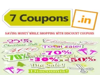 Saving Money While Shopping With Discount Coupons