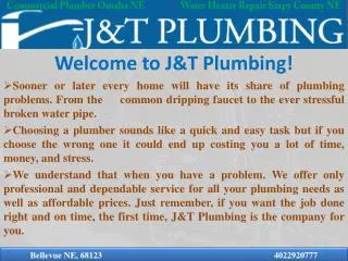 Plumbing Contractor - Commercial & Residential Plumber and