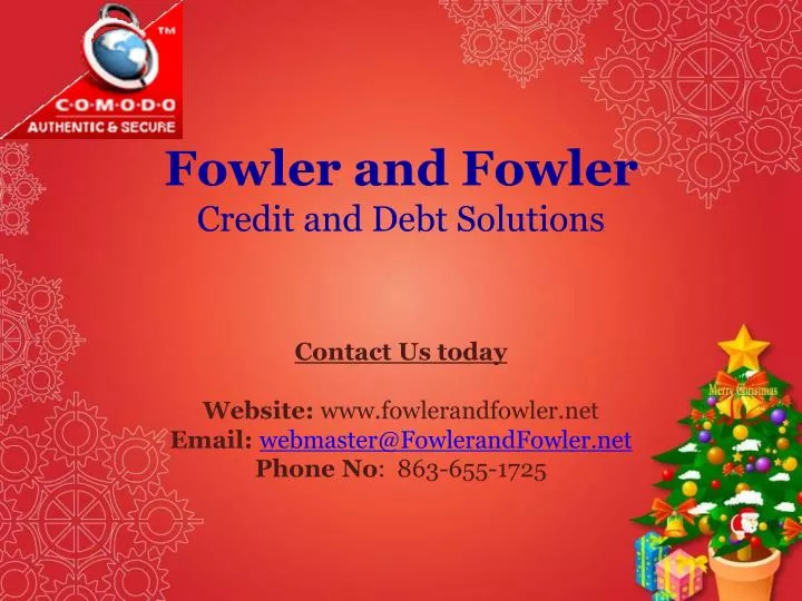 fowler and fowler credit and debt solutions