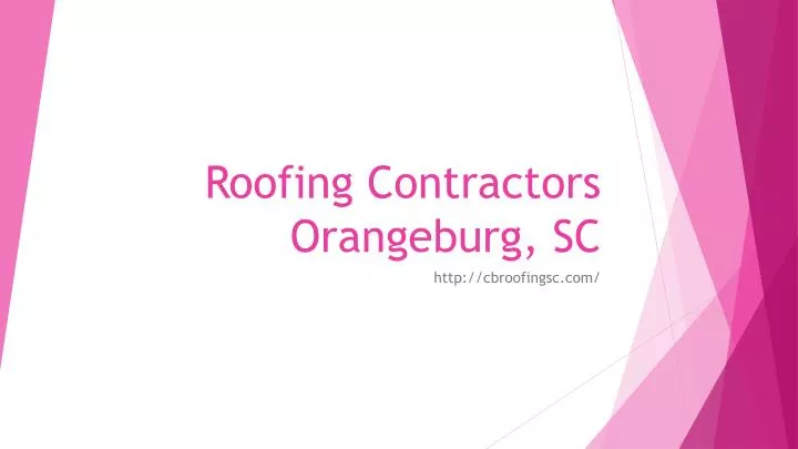 roofing contractors orangeburg sc