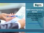Global Mixed Signal SoC Market 2014-2018 - slide 1
