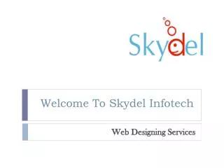 Web Designing Services Company in india - Skydel Infotech