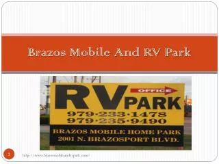 Brazos Mobile And RV Park - www.brazosmobileandrvpark.com
