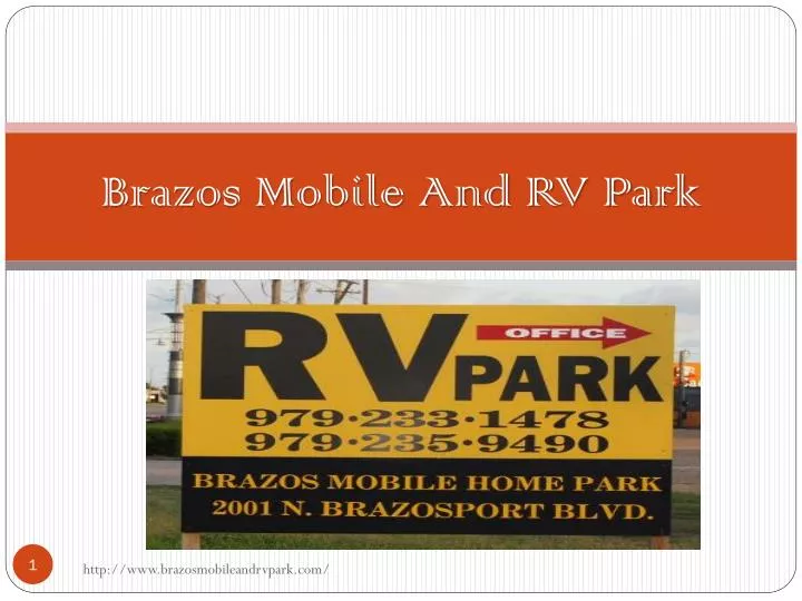 brazos mobile and rv park