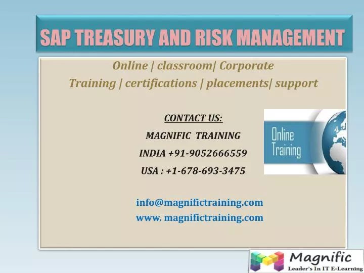 sap treasury and risk management