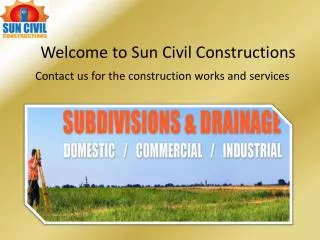 Civil Contractors in Brisbane - Sun Civil Construction