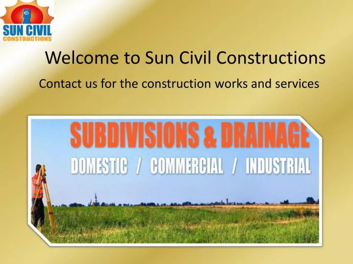 welcome to sun civil constructions