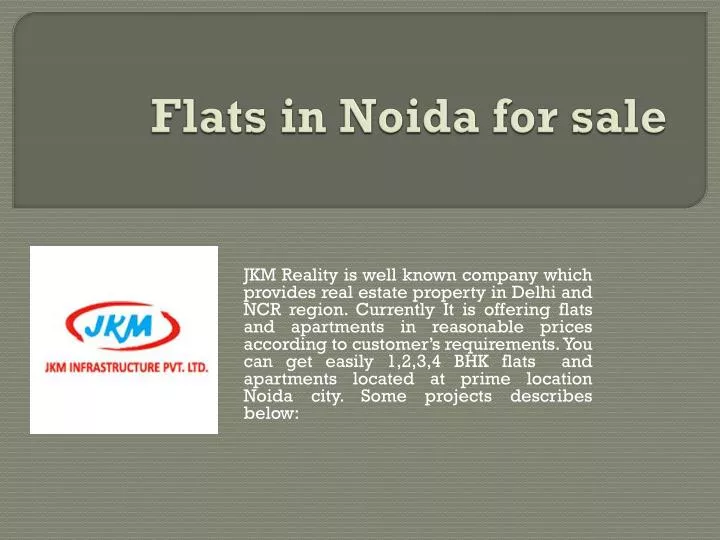 flats in noida for sale