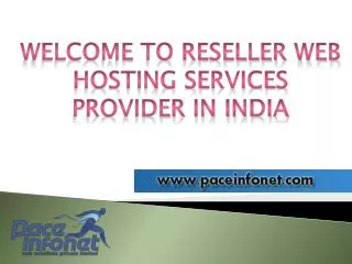 Reseller Web Hosting Company in Vadodara