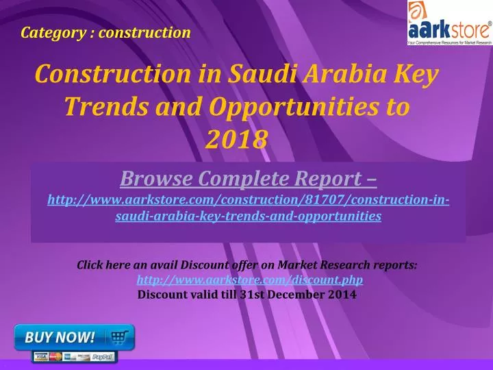 construction in saudi arabia key trends and opportunities to 2018