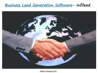 Business Lead Generation Software- Infilead