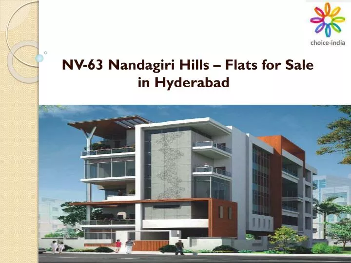 nv 63 nandagiri hills flats for sale in hyderabad