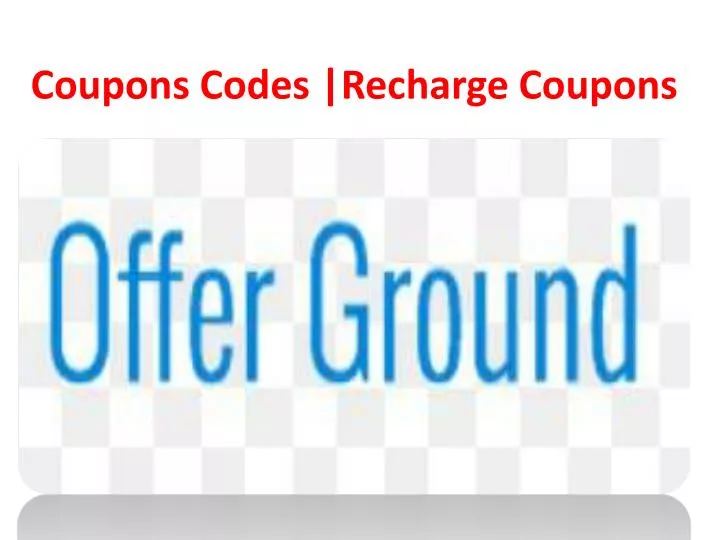coupons codes recharge coupons