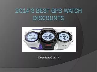 Get 2014’s Best Gps Watch Discount