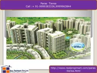 Paras Tierea Resale Apartments Sector 137 Noida